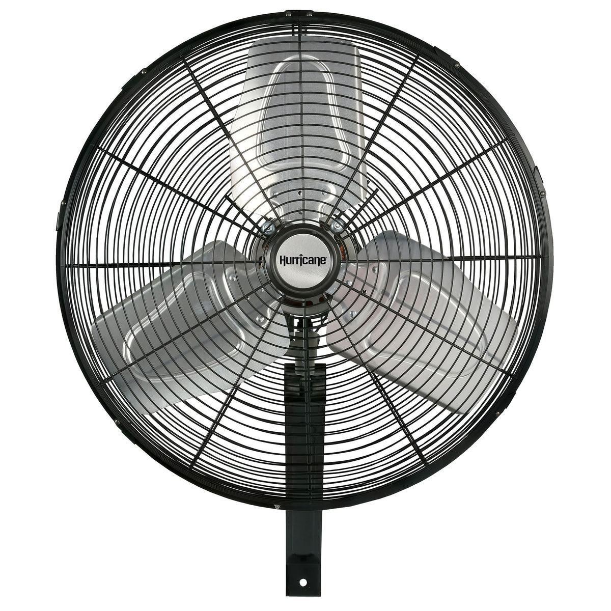 Hurricane 20" Pro Classic Oscillating Wall Mount Fan, Black (Open Box) - VMInnovations