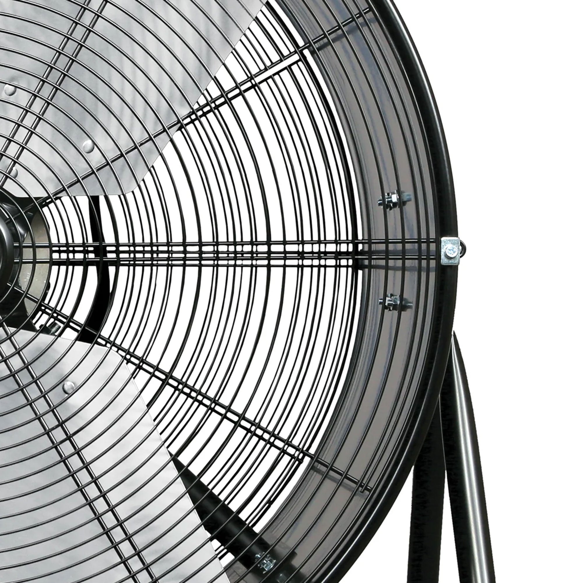 Hurricane 24" Heavy Duty Adjustable Portable Tilt Drum Fan, Black (For Parts) - VMInnovations