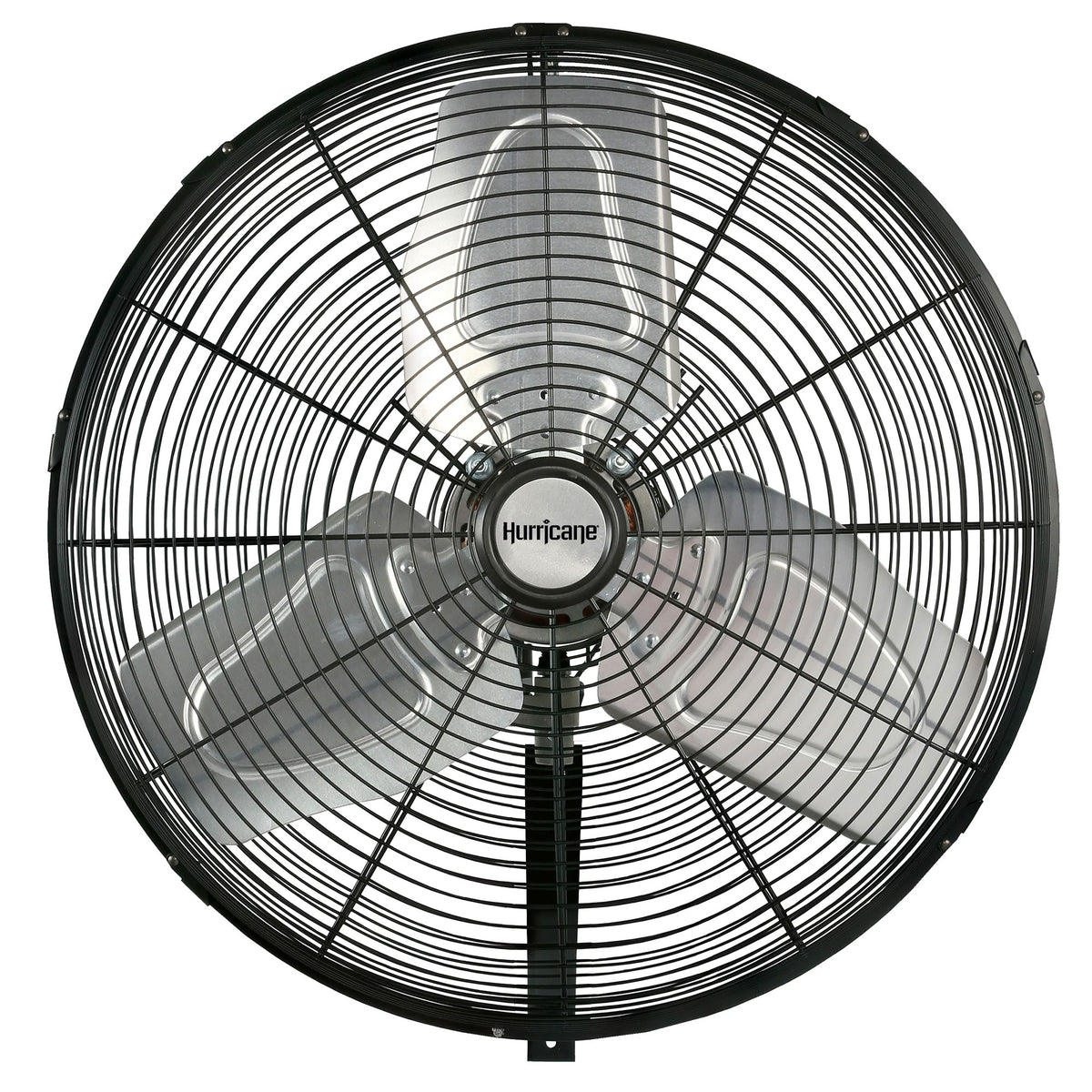 Hurricane 30" Pro Grade Classic Oscillating Wall Mount Fan, Black (Open Box)