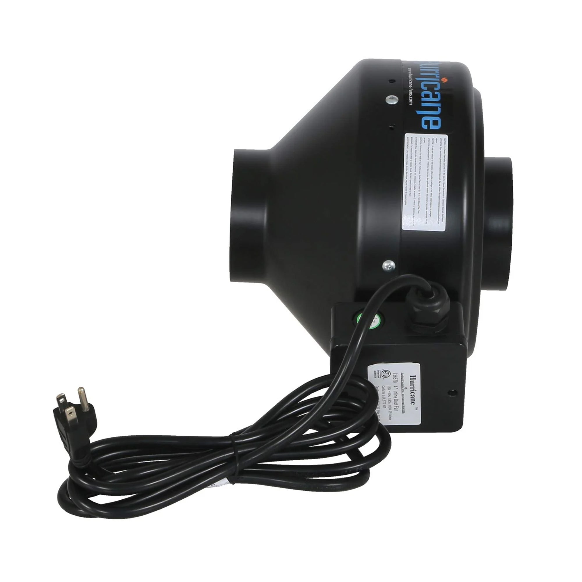 Hurricane Commercial Grade Wall Mount Fan For HVAC & Ventilation Uses (Open Box) - VMInnovations