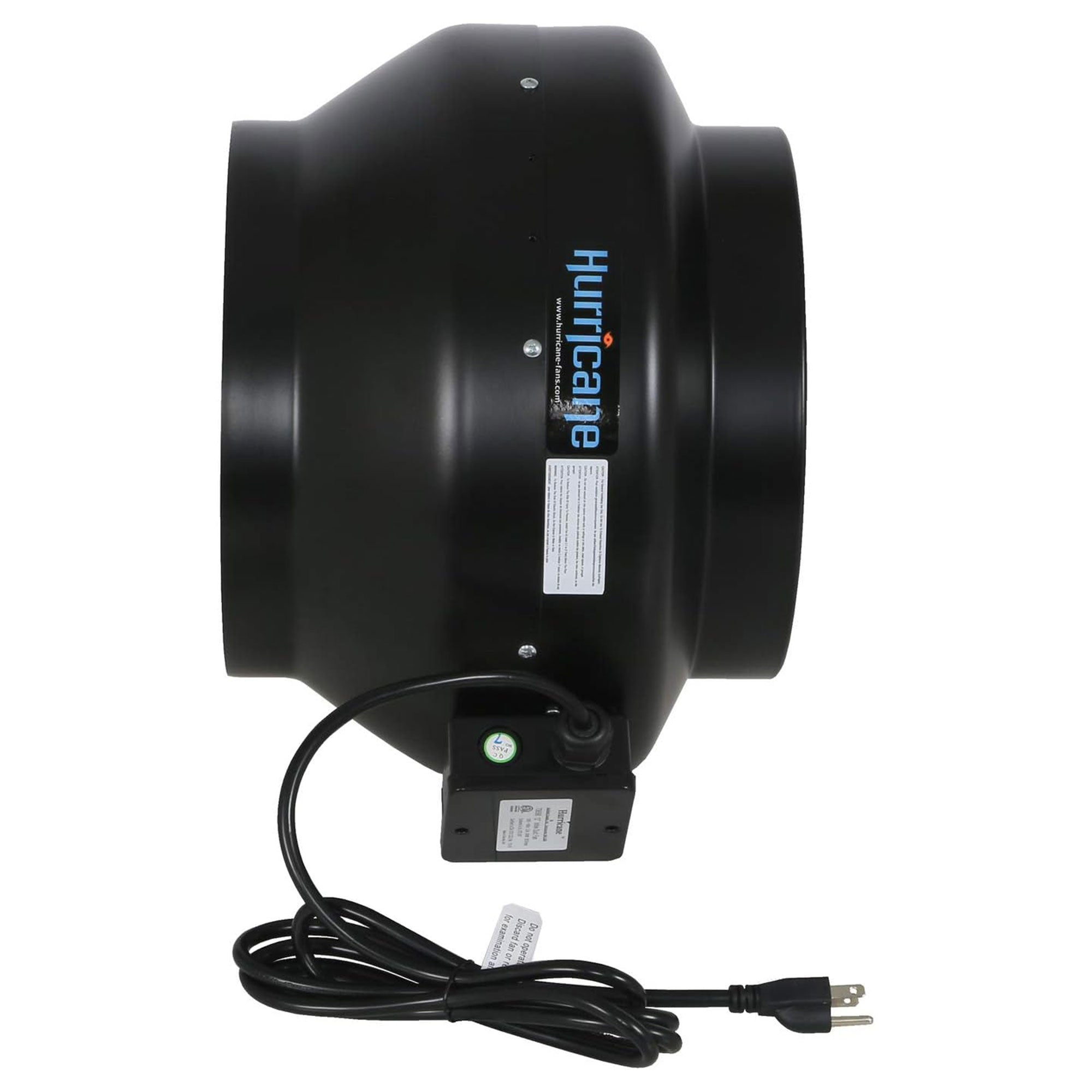 Hurricane Grade Inline Wall Mount Fan For HVAC & Ventilation Uses (Open Box) - VMInnovations