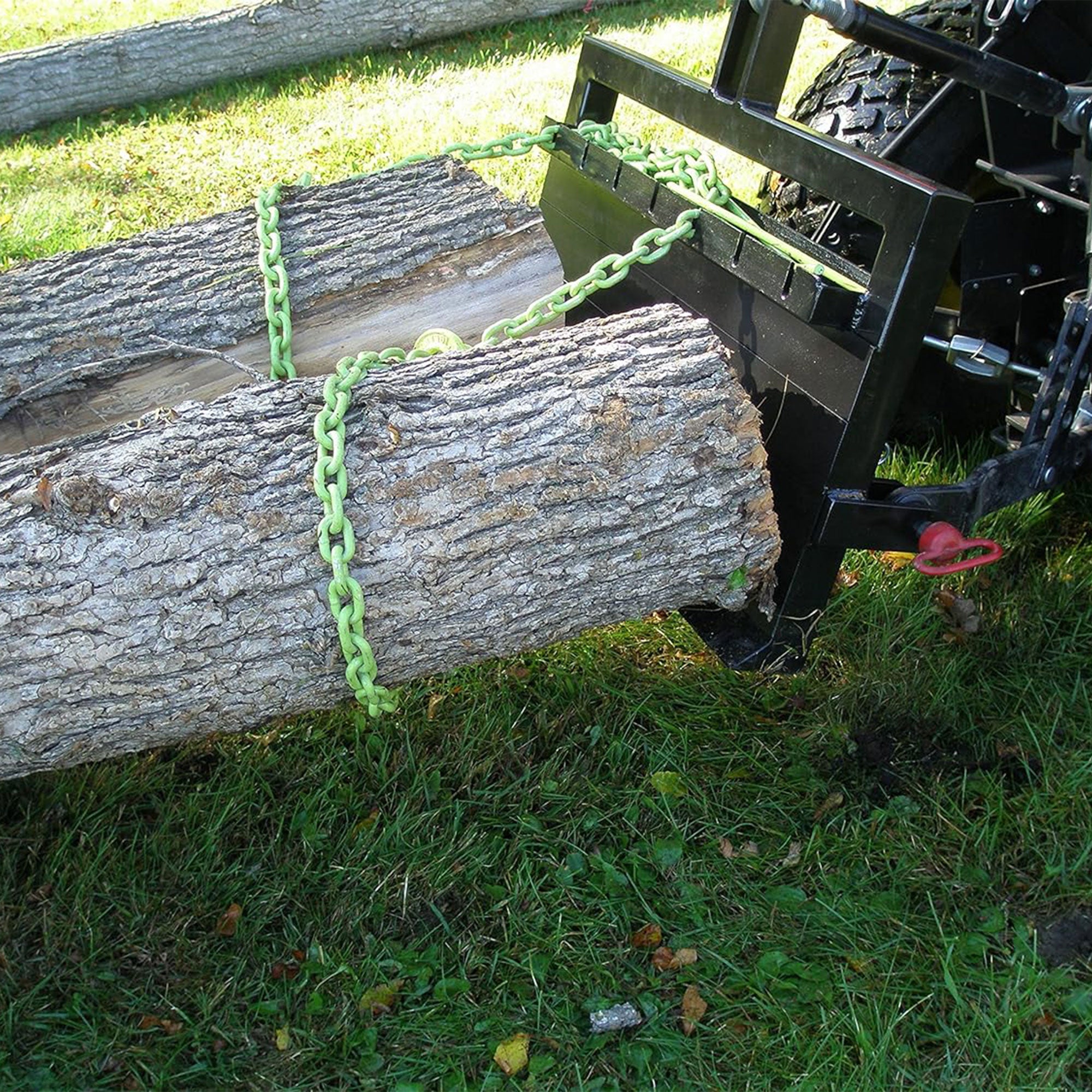 Timber Tuff 15ft Choker Chain w/Probe Stake for ATVs, UTVs, & Tractors(Open Box) - VMInnovations