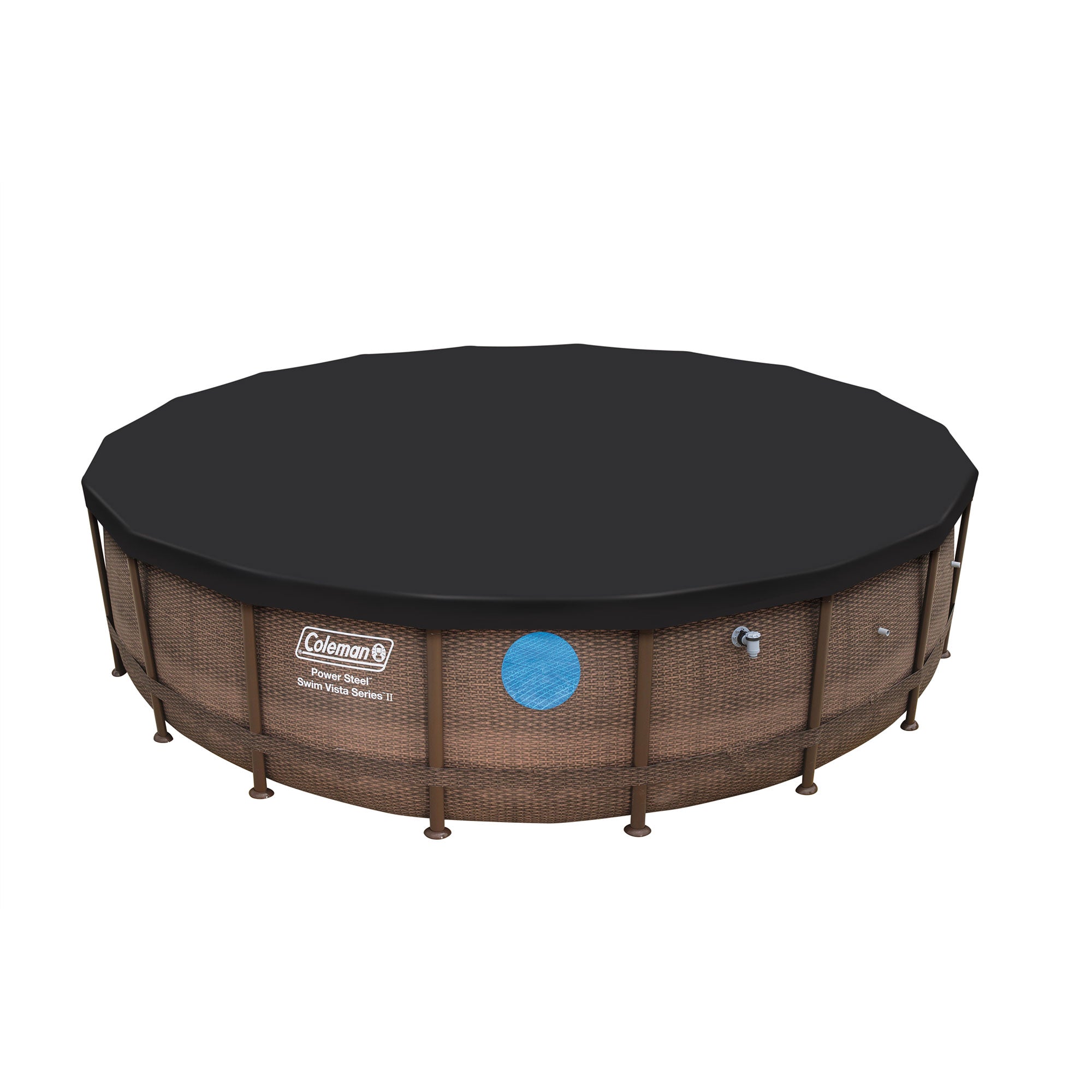 Coleman Power Steel Swim Vista 18' x 48" Above Ground Swimming Pool Set (Used) - VMInnovations