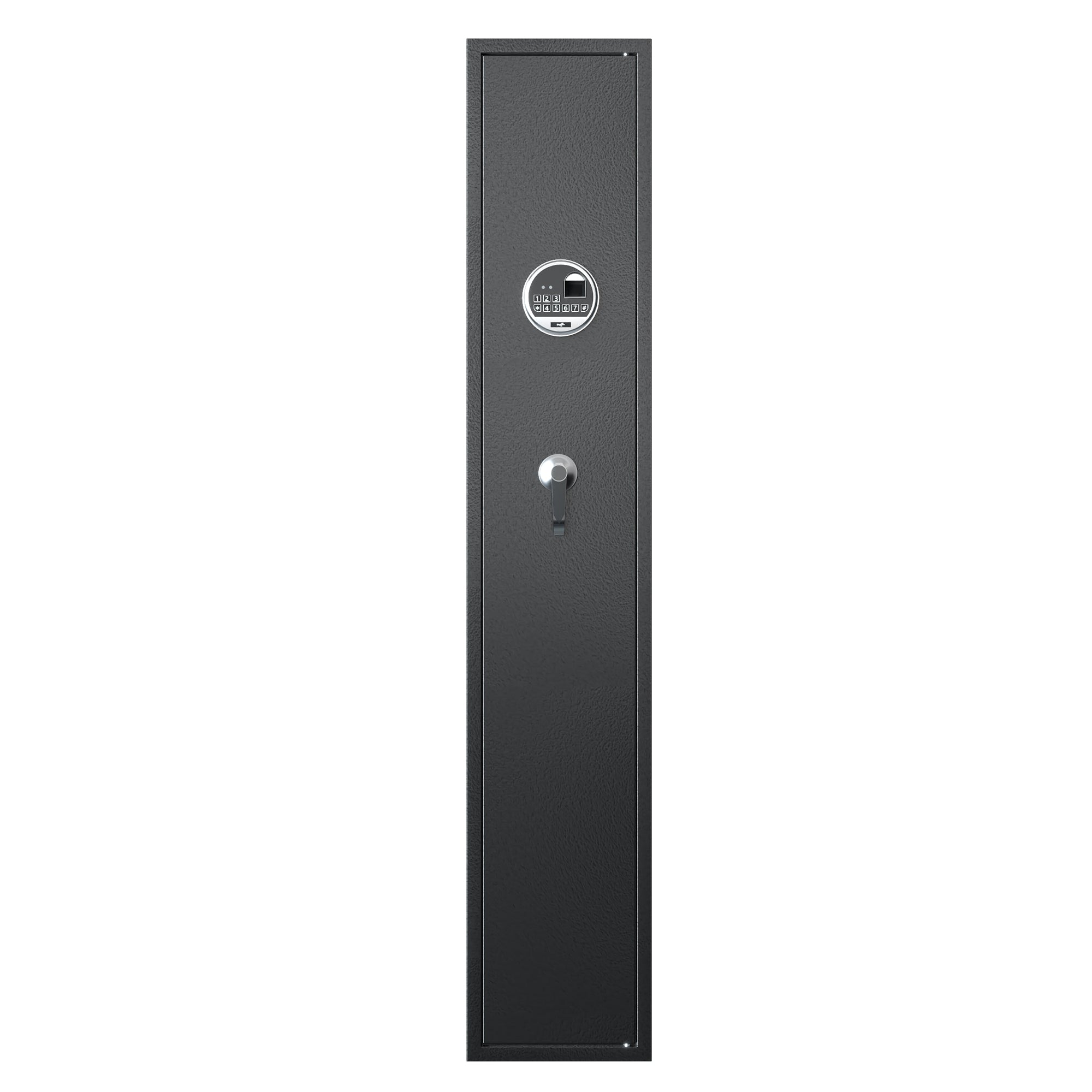 AOBABO 3-Rifle Gun Safe w/Keypad Lock, Security Cabinet Long Safes Gun Cabinet - VMInnovations