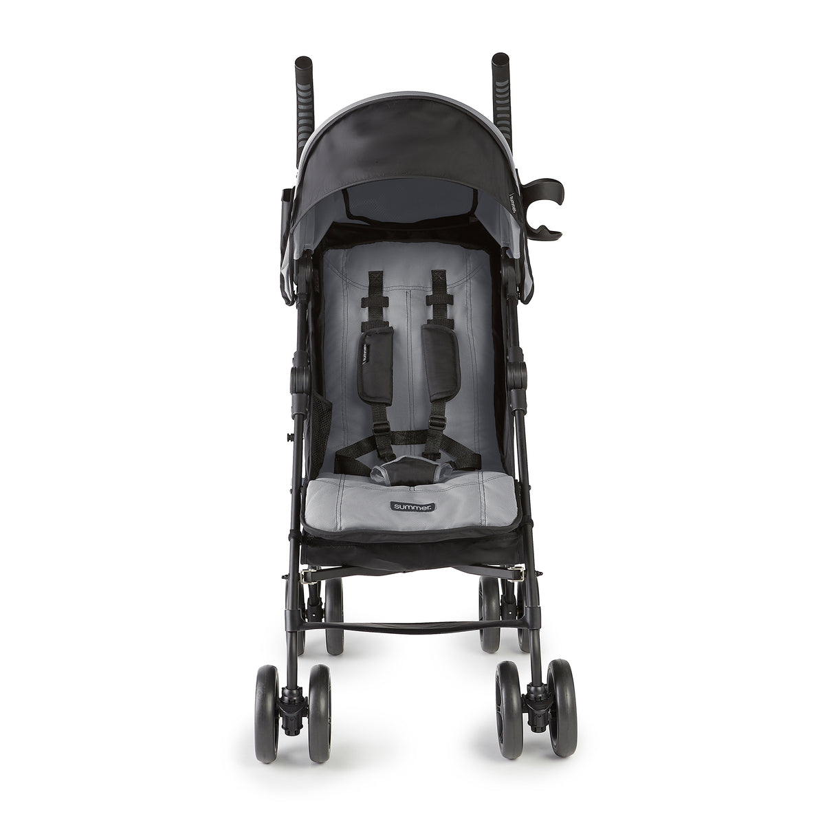 Summer Infant 3DlitePlus One-Hand Adjustable Stroller Matte Gray (Open Box)