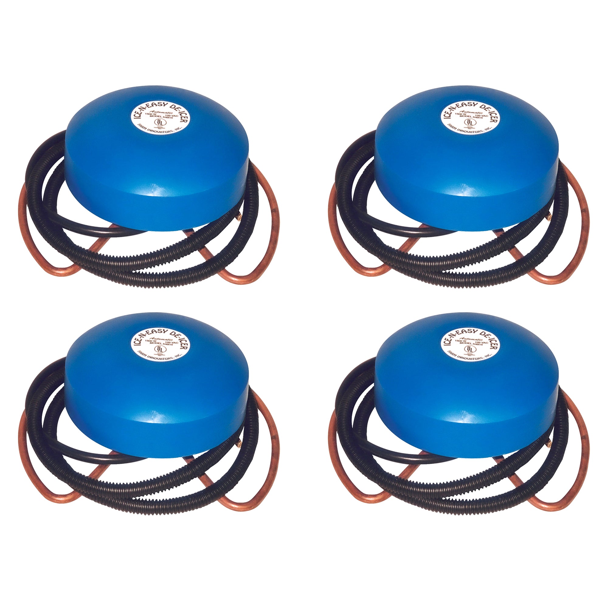 Farm Innovators Ice N Easy Metal Tank with 1500 Watt Floating De Icer (4 Pack) - VMInnovations