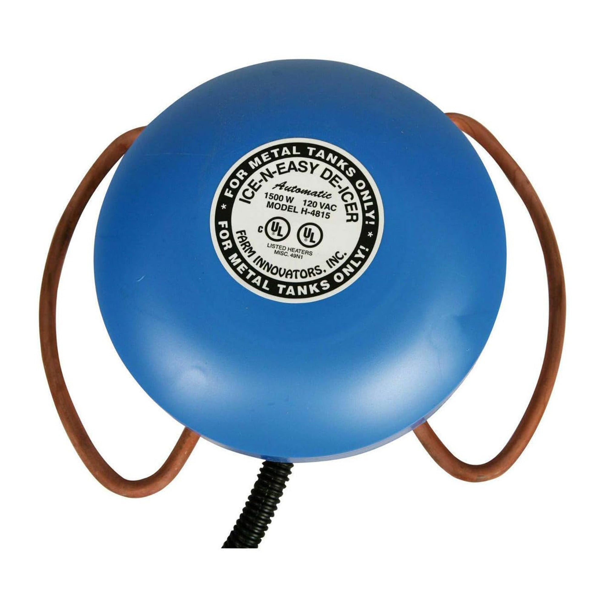 Farm Innovators Ice N Easy Metal Tank with 1500 Watt Floating De Icer (4 Pack) - VMInnovations