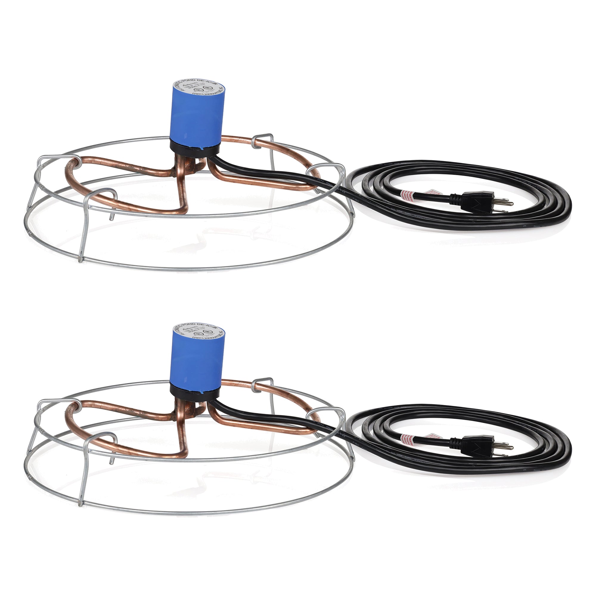 Farm Innovators Submergible 1500 Watt All Pond De-Icer Heater with Cage (2 Pack) - VMInnovations