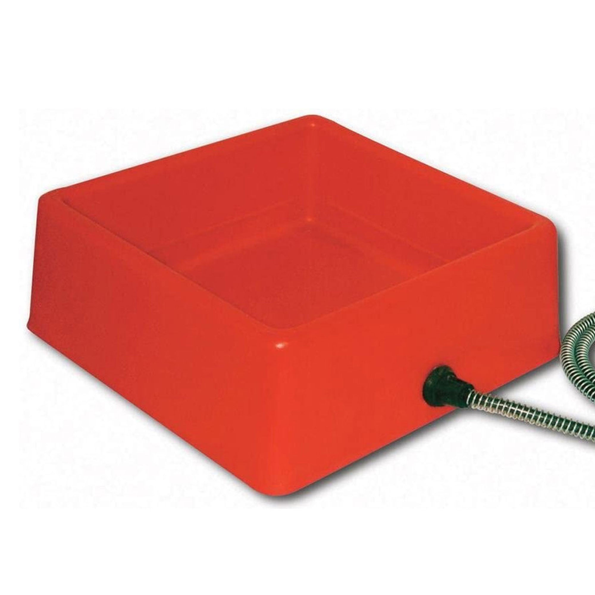 Farm Innovators 1.25 Gallon 60W Electric Heated Pet Water Bowl, Red (4 Pack) - VMInnovations