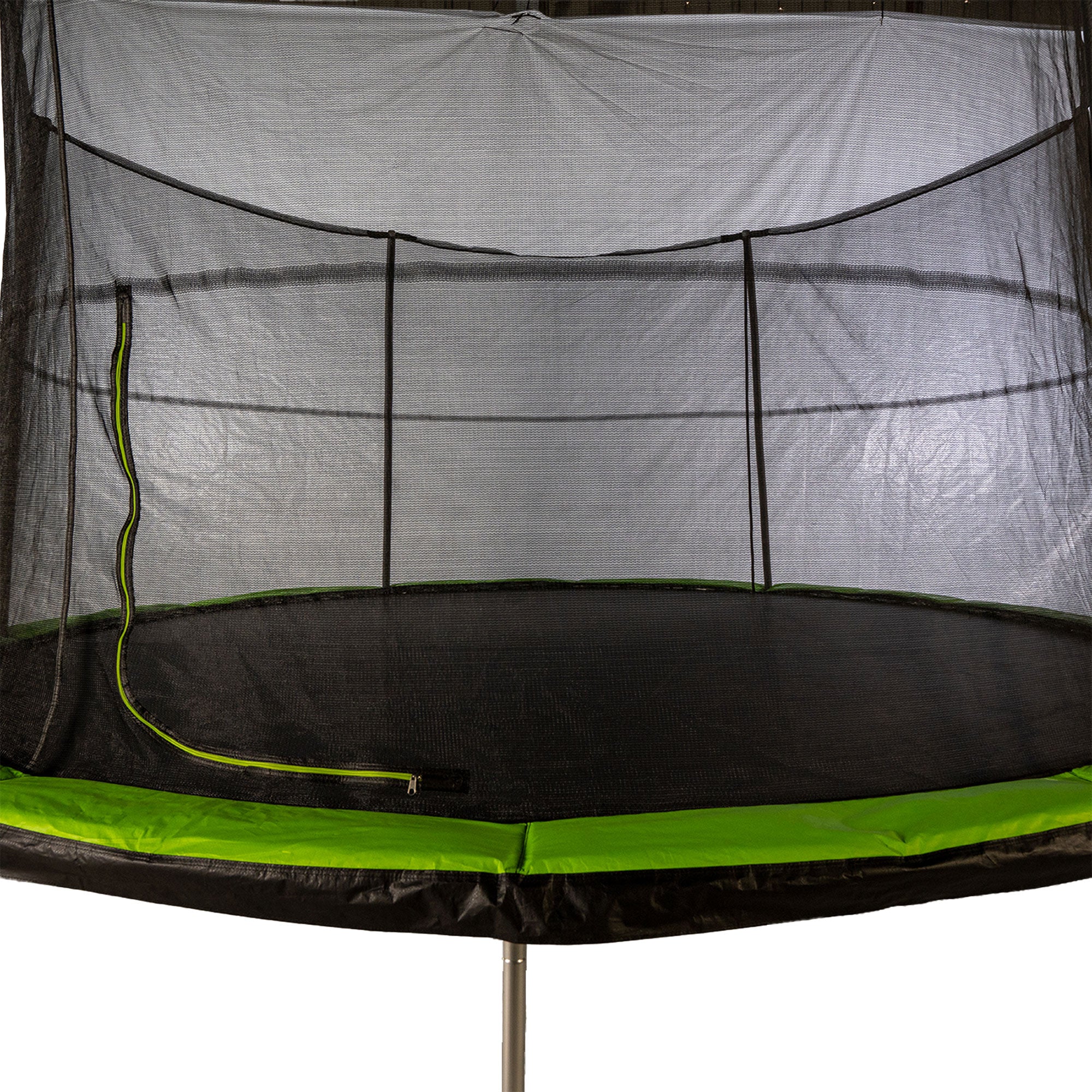 JumpKing 14Ft Trampoline & Enclosure System Safety Pad, Black/Green (For Parts) - VMInnovations