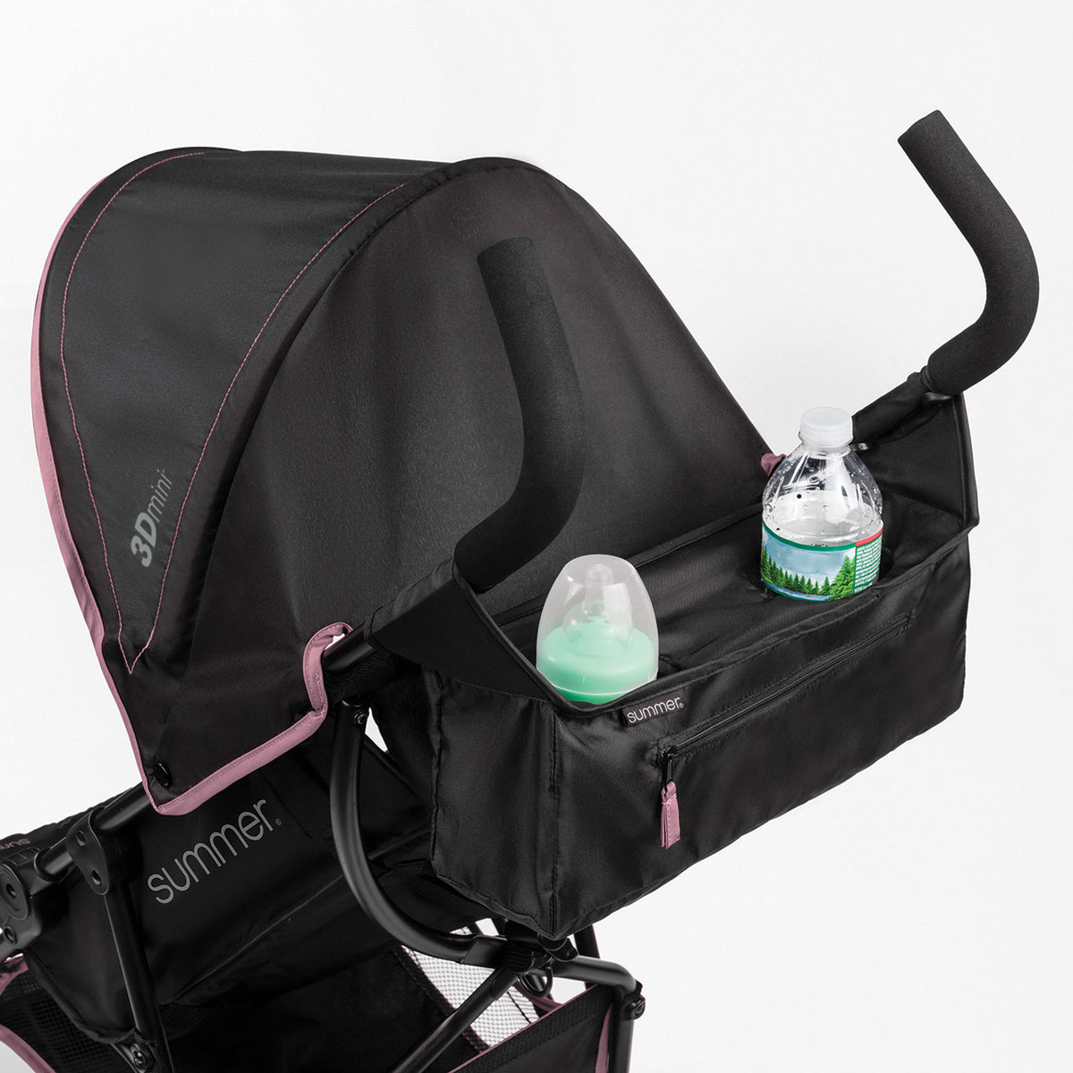 Summer Infant 3Dmini Lightweight Folding Convenience Toddler Baby Stroller, Pink (For Parts)