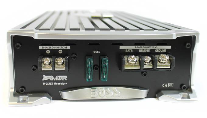 Boss Audio Armor AR2500M 2500W MONO AB Car Amplifier Power Amp Mosfet + Remote