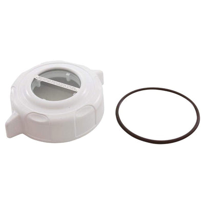 Zodiac Round Compact Powerclean Ultra Chlor Cover Lid Assembly Kit, Clear Glass