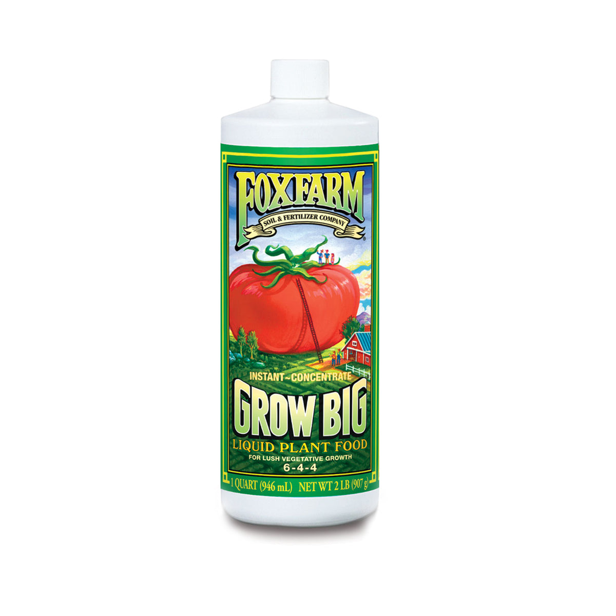 FoxFarm Hydro Nutrient Trio Tiger Bloom Grow 12 Qts Liquid Plant Grow (4 Pack)