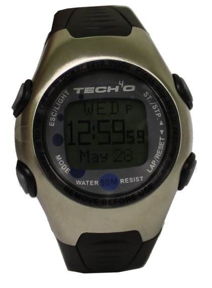 Tech4o Accelerator Women's Fitness Watch (Onyx)