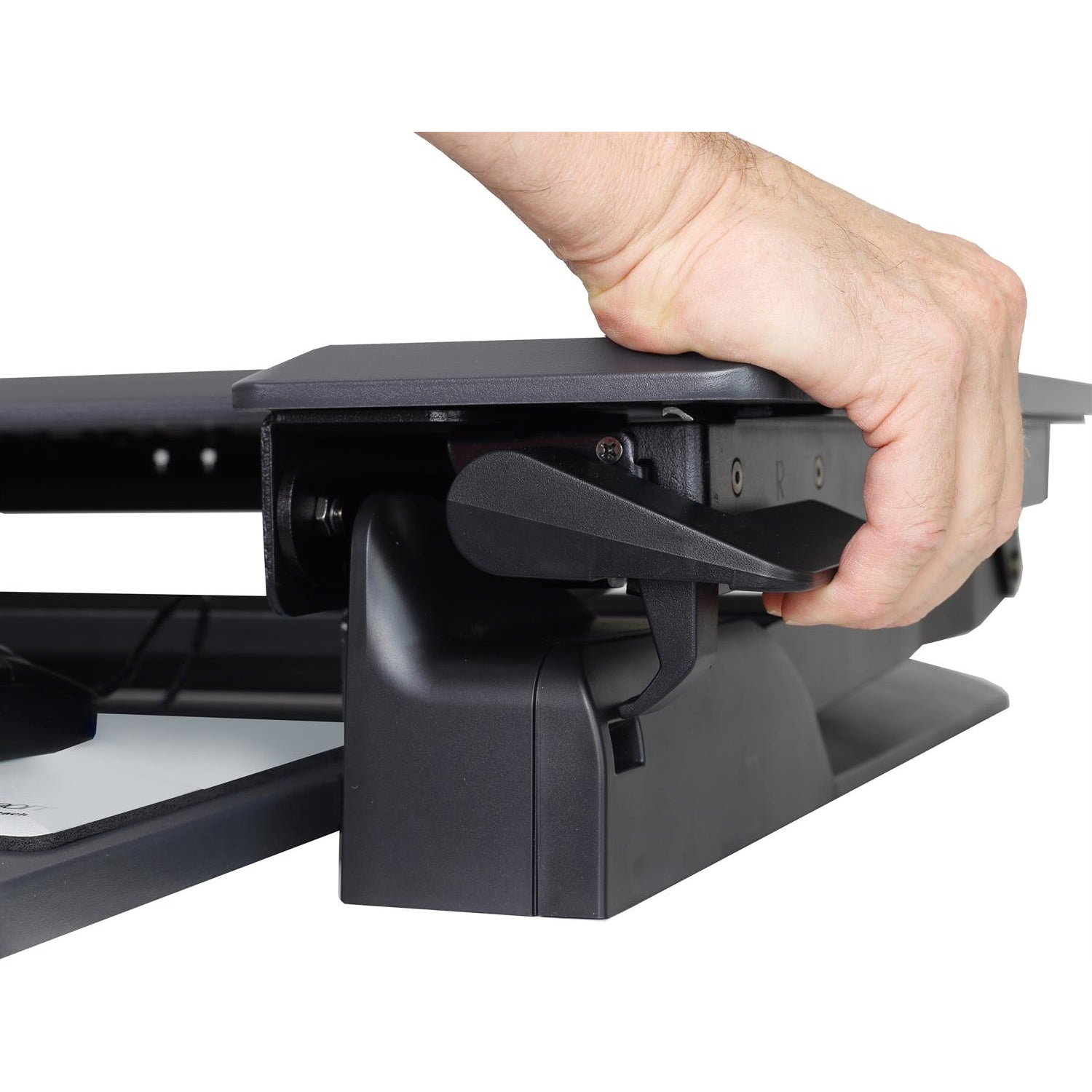 Ergotron WorkFit-TL Adjustable Sit to Stand Standing Desk Workstation Converter