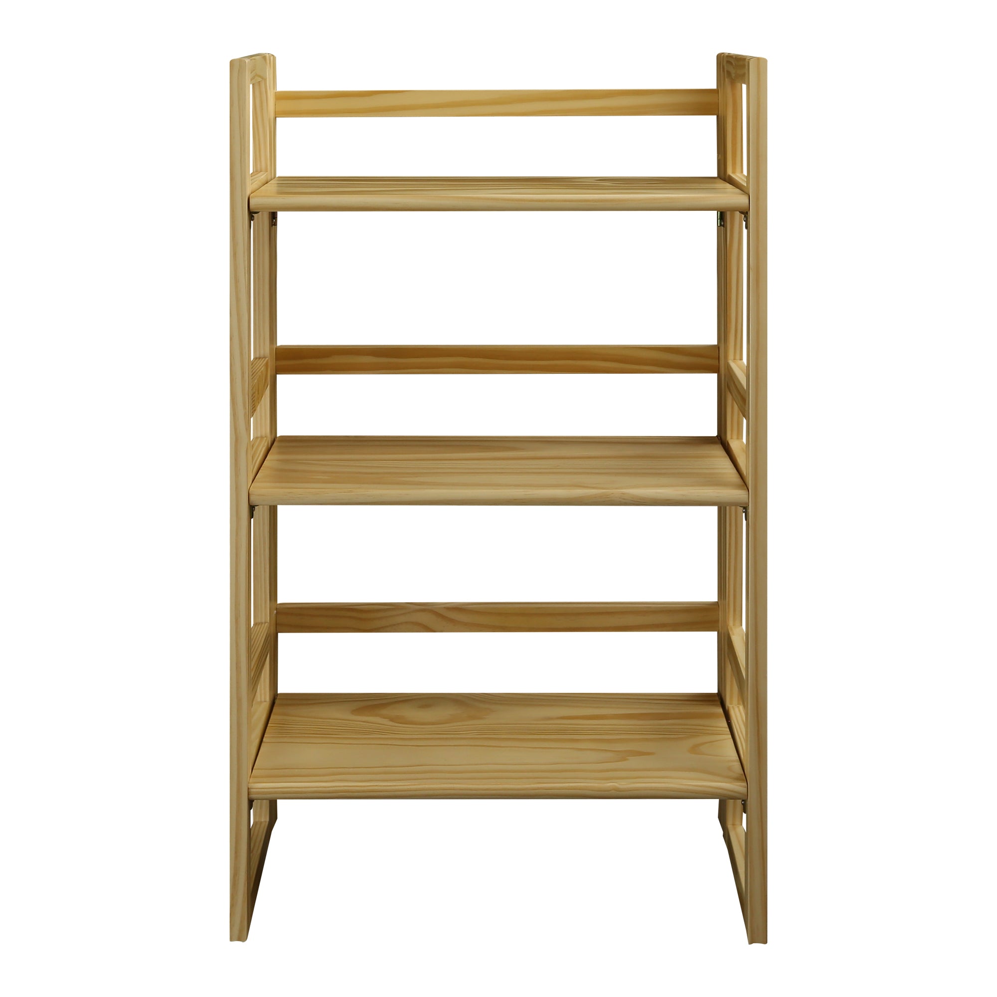 Casual Home 3 Shelf Folding Student Bedroom Living Room Bookcase (Open Box) - VMInnovations