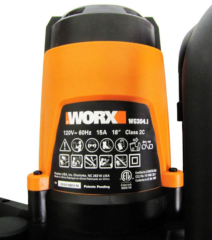 Worx WG304 18-Inch 4-HP 15-Amp Electric Chain Saw (Open Box)