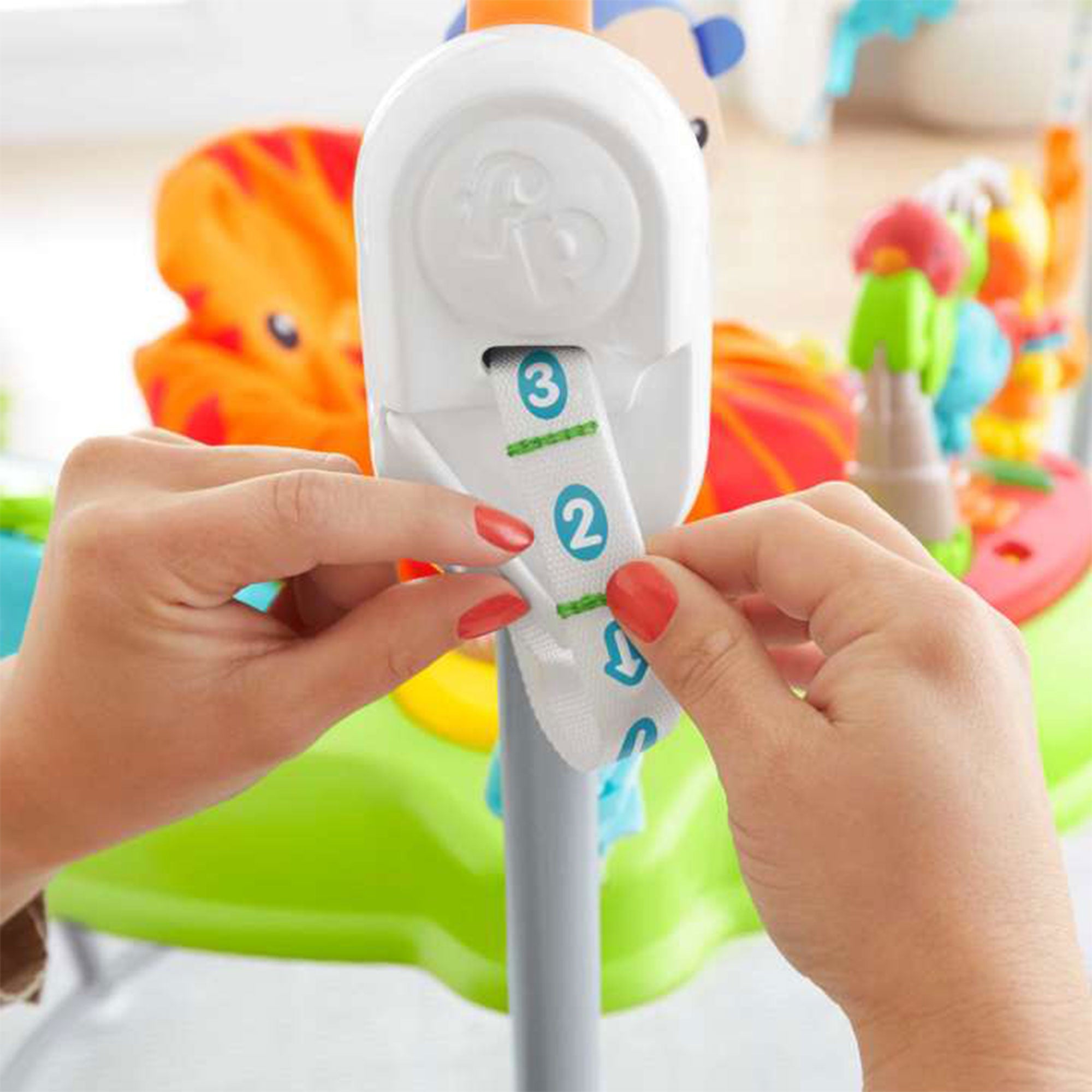 Fisher Price Tiger Time Jumperoo Activity Center w/Music, Lights & Sounds (Used) - VMInnovations