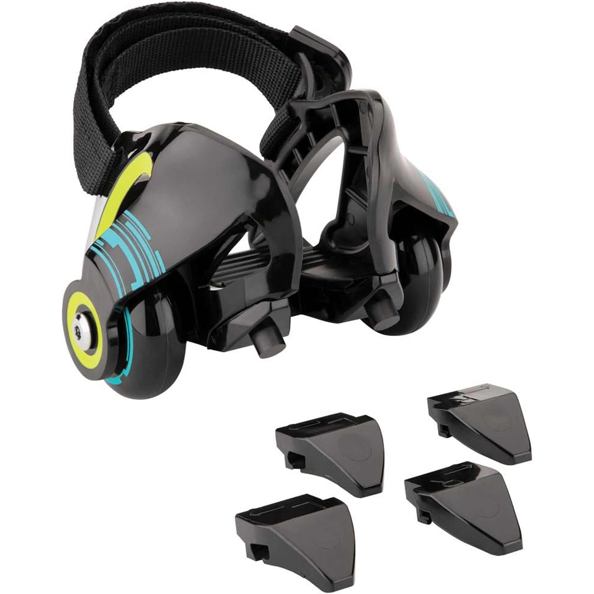 Razor Heavy Duty Jetts Heel Wheels w/Included Spark Pads & Skid Pads,Green(Used) - VMInnovations