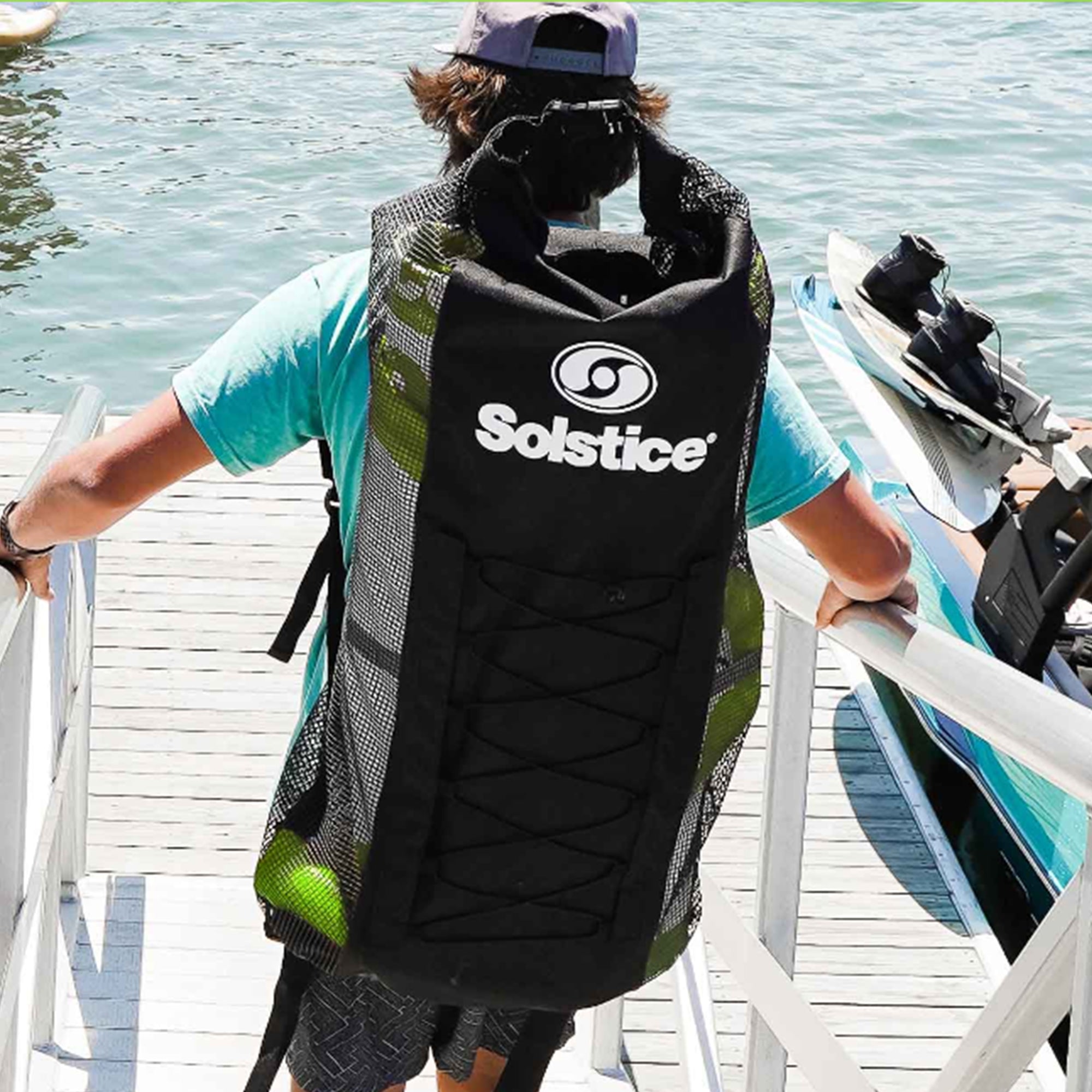 Solstice Tonga Inflatable Stand-Up Light Weight Paddle Board SUP Board -Open Box