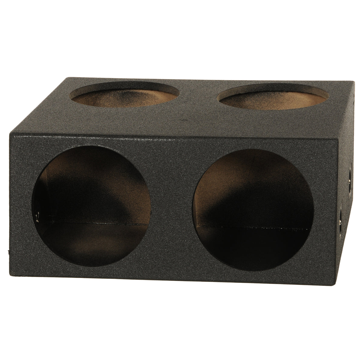 Q Power QBOMB124T Quad 12 Inch Sealed Subwoofer Box with Spray-On Bedliner - VMInnovations