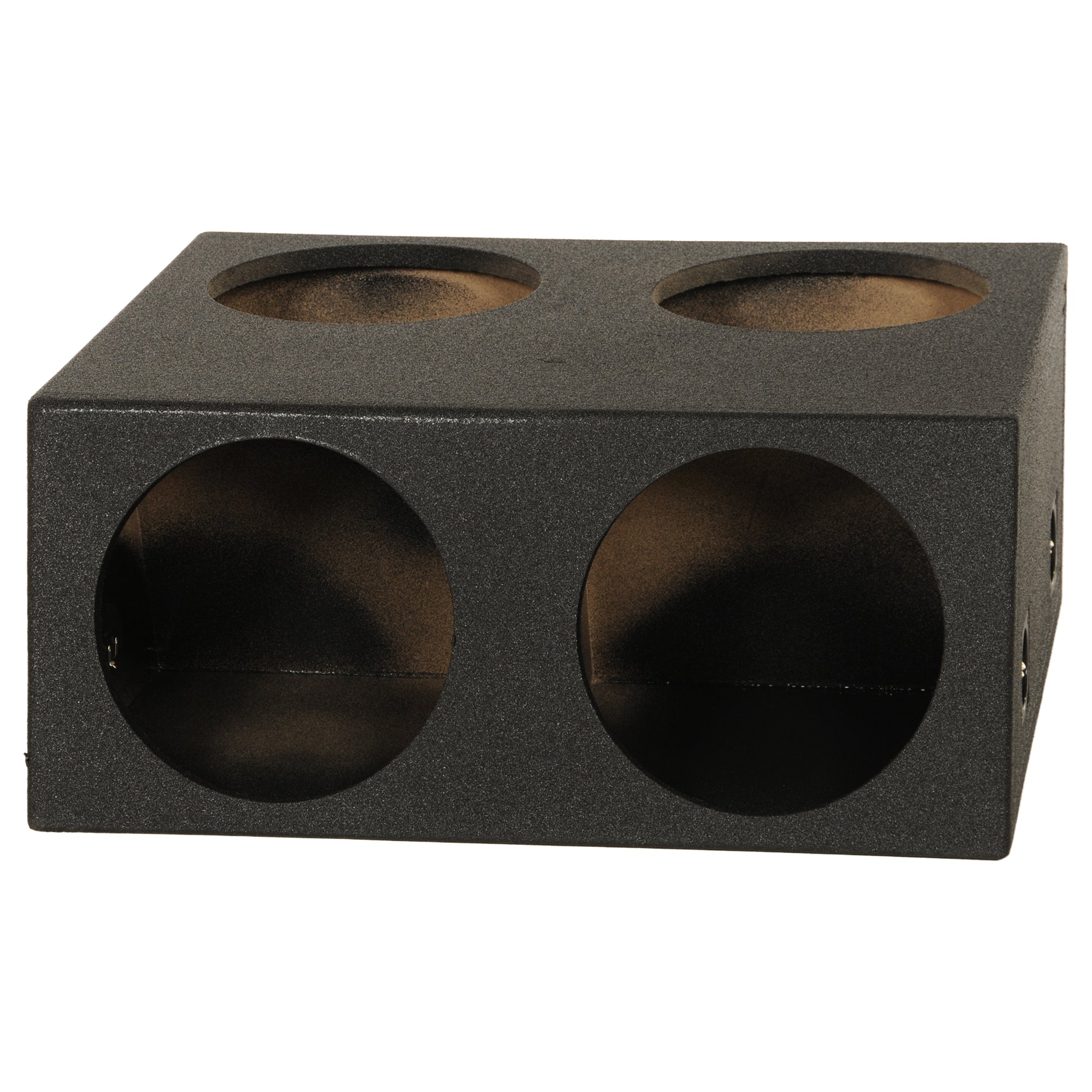 Q Power QBOMB124T Quad 12 Inch Sealed Subwoofer Box with Spray-On Bedliner - VMInnovations