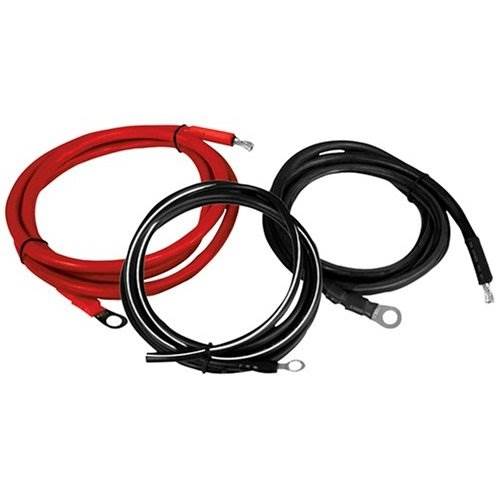 COBRA 1000-2500 Watt AC Power Inverter 4-AWG Cable Wire Kit - Open Box
