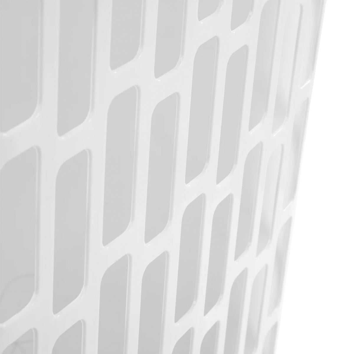 Sterilite Rectangle Open Top Hamper, 1.8 Bushel Laundry Basket, White, 24 Pack
