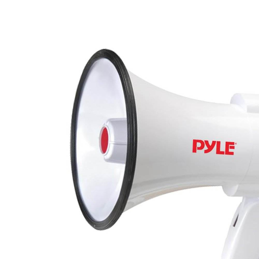 Pyle Pro Handheld Megaphone Bull Horn with Siren and Voice Recorder (Open Box) - VMInnovations