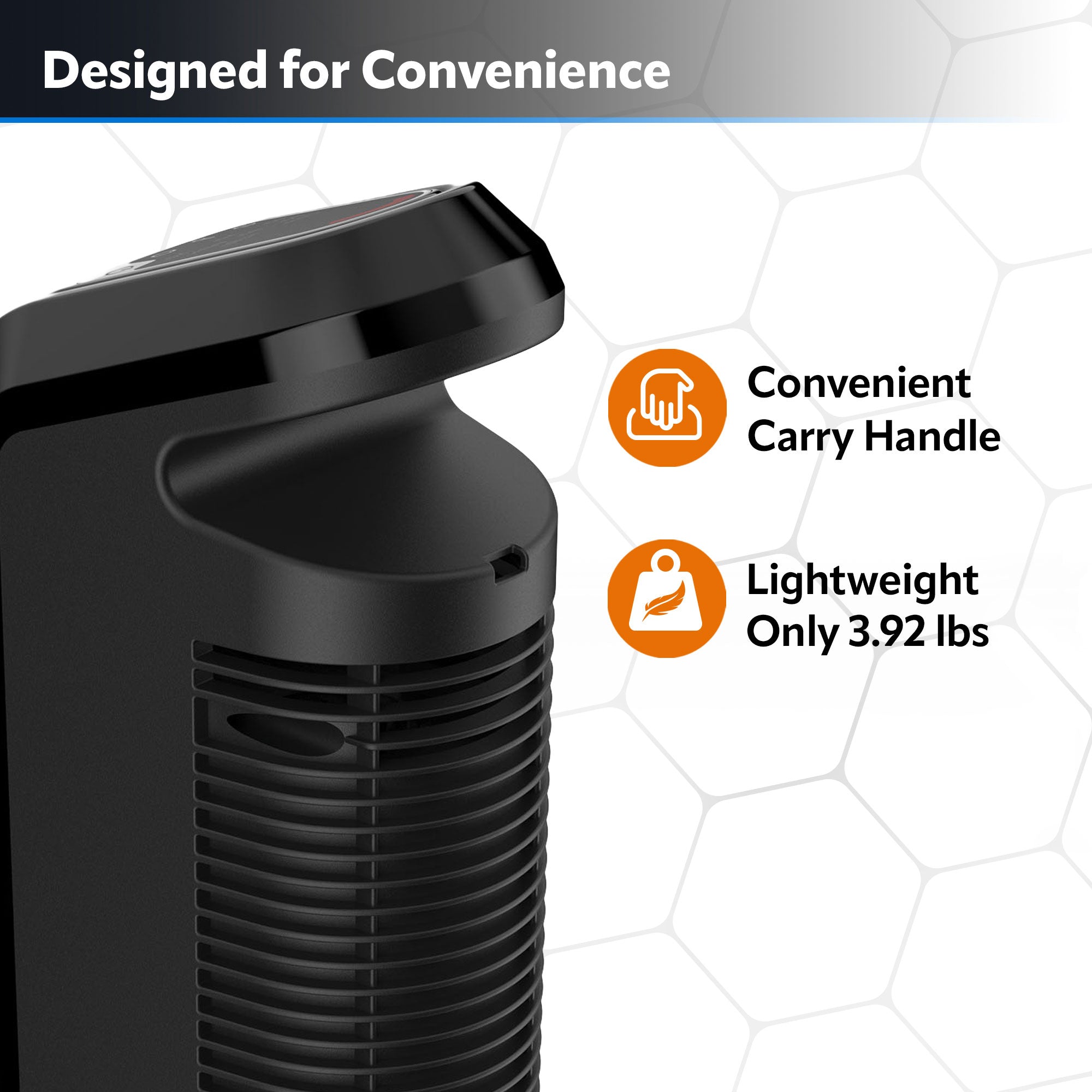 Lasko Ceramic Tower Space Heater, 1500 Watt, Portable w/Thermostat, (Open Box)