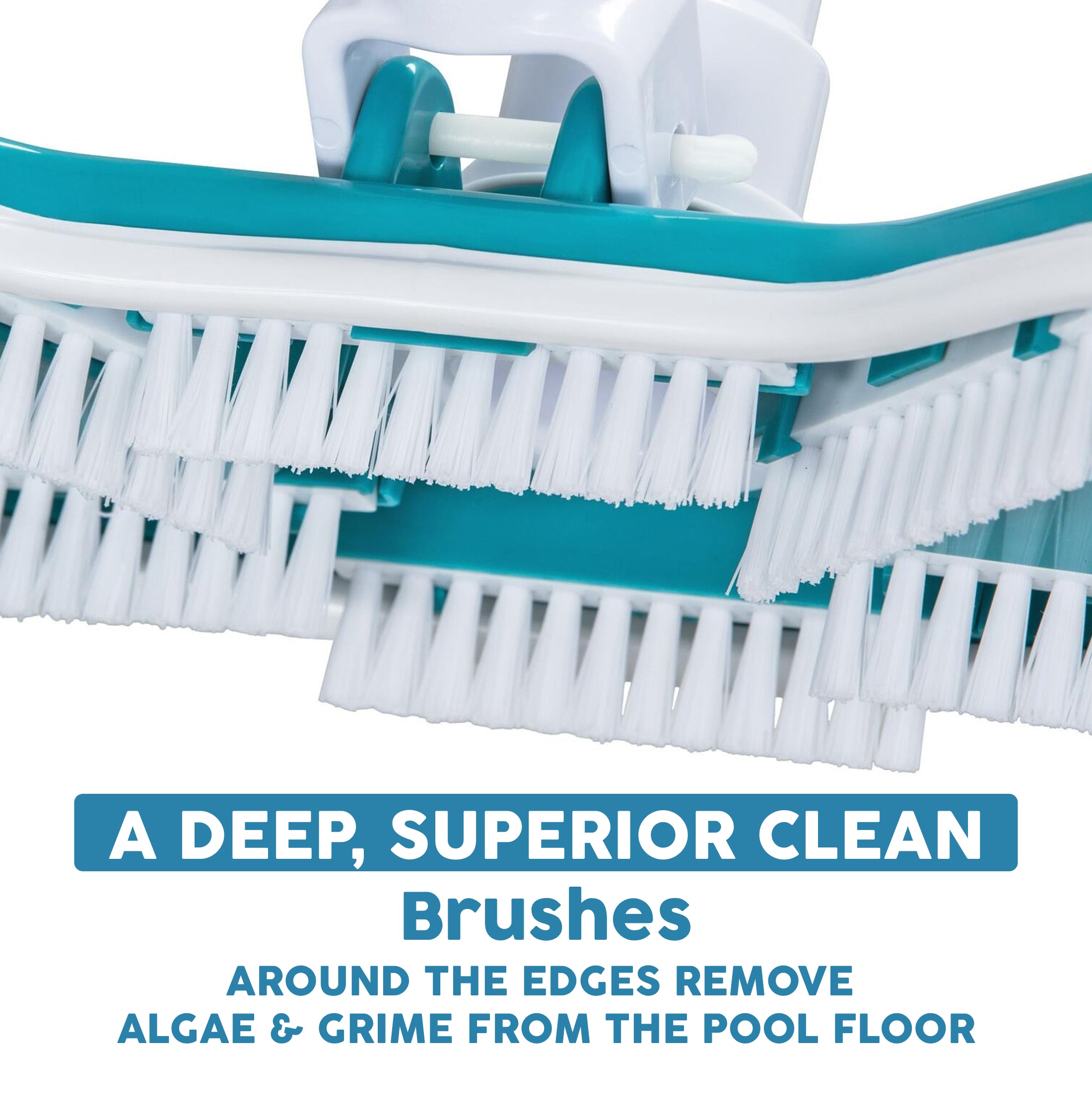 Bestway AquaClean Pool Vacuum, Filter Powered Suction Vacuum Cleaner with Brush - VMInnovations
