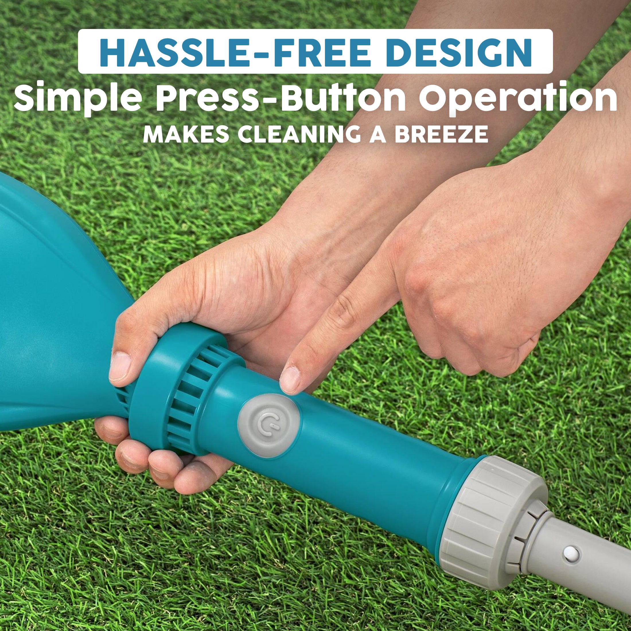 Bestway Cordless Pool Vacuum, AquaTech Vacuum Cleaner for Up to 10 Ft Pools - VMInnovations