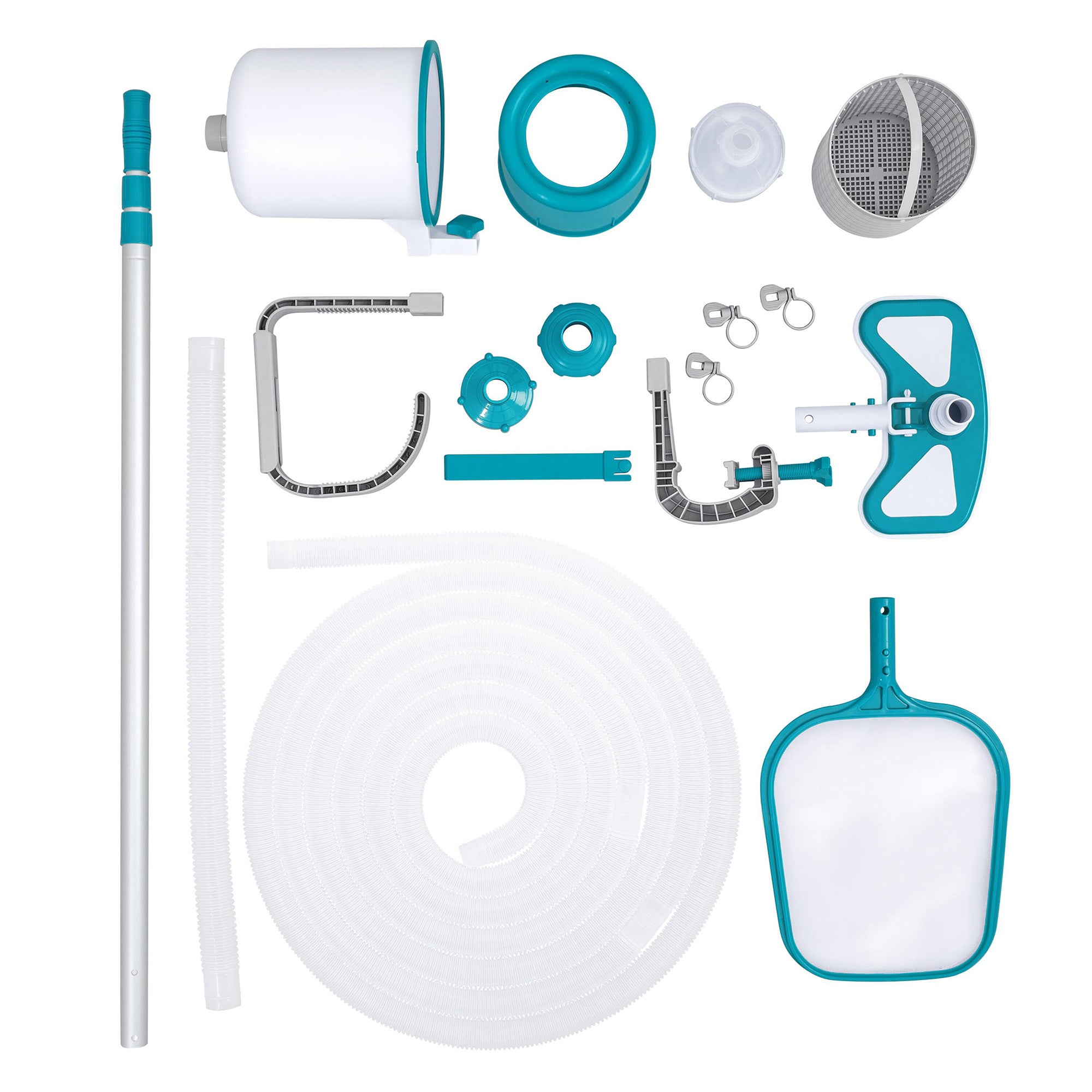 Bestway Deluxe Pool Maintenance Kit, AquaClean Above Ground Pool Cleaning Set