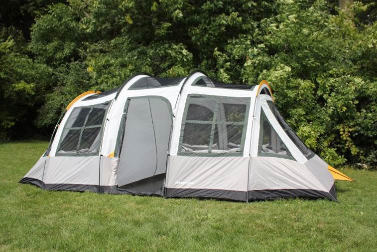 Tahoe Gear Prescott 10 Person 3-Season Family Cabin Tent (Open Box)