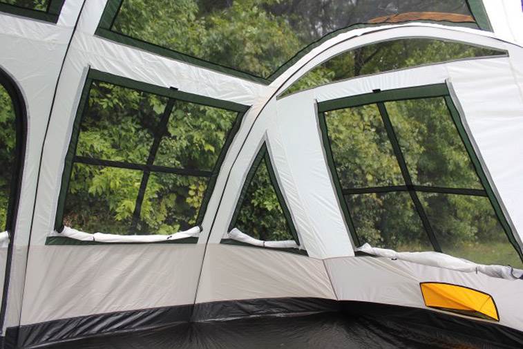 Tahoe Gear Prescott 10 Person 3-Season Family Cabin Tent (Open Box)