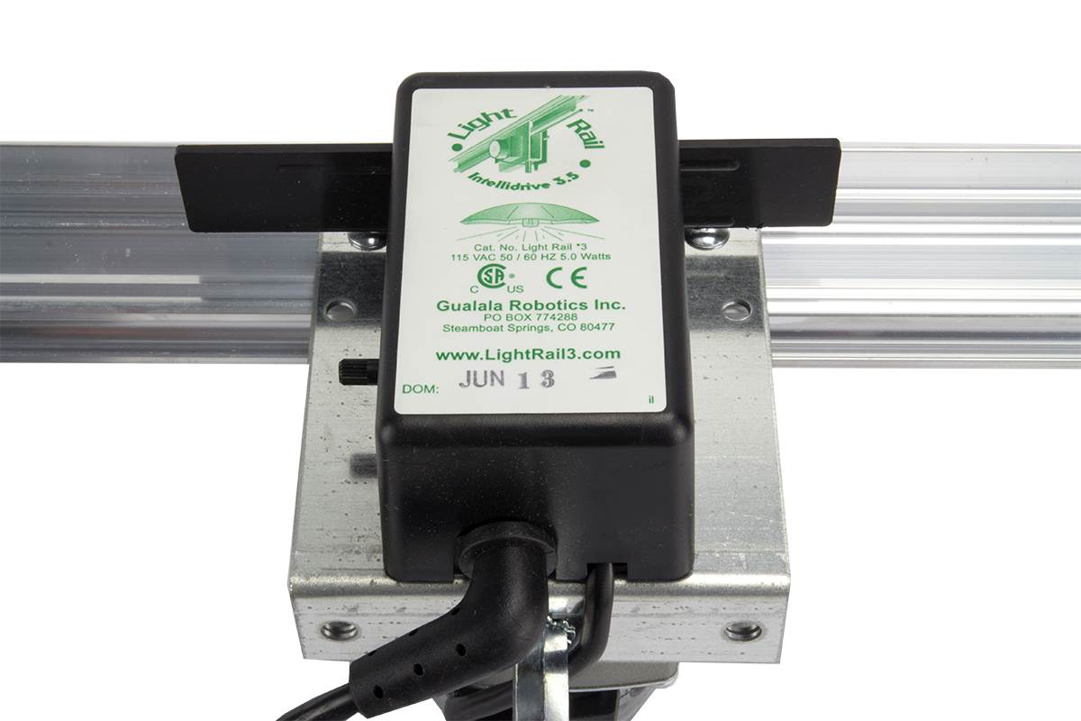 LIGHT RAIL 3.5 Intelli-Drive 10RPM Motor Grow Light Mover Reflector Complete Kit (Refurbished)