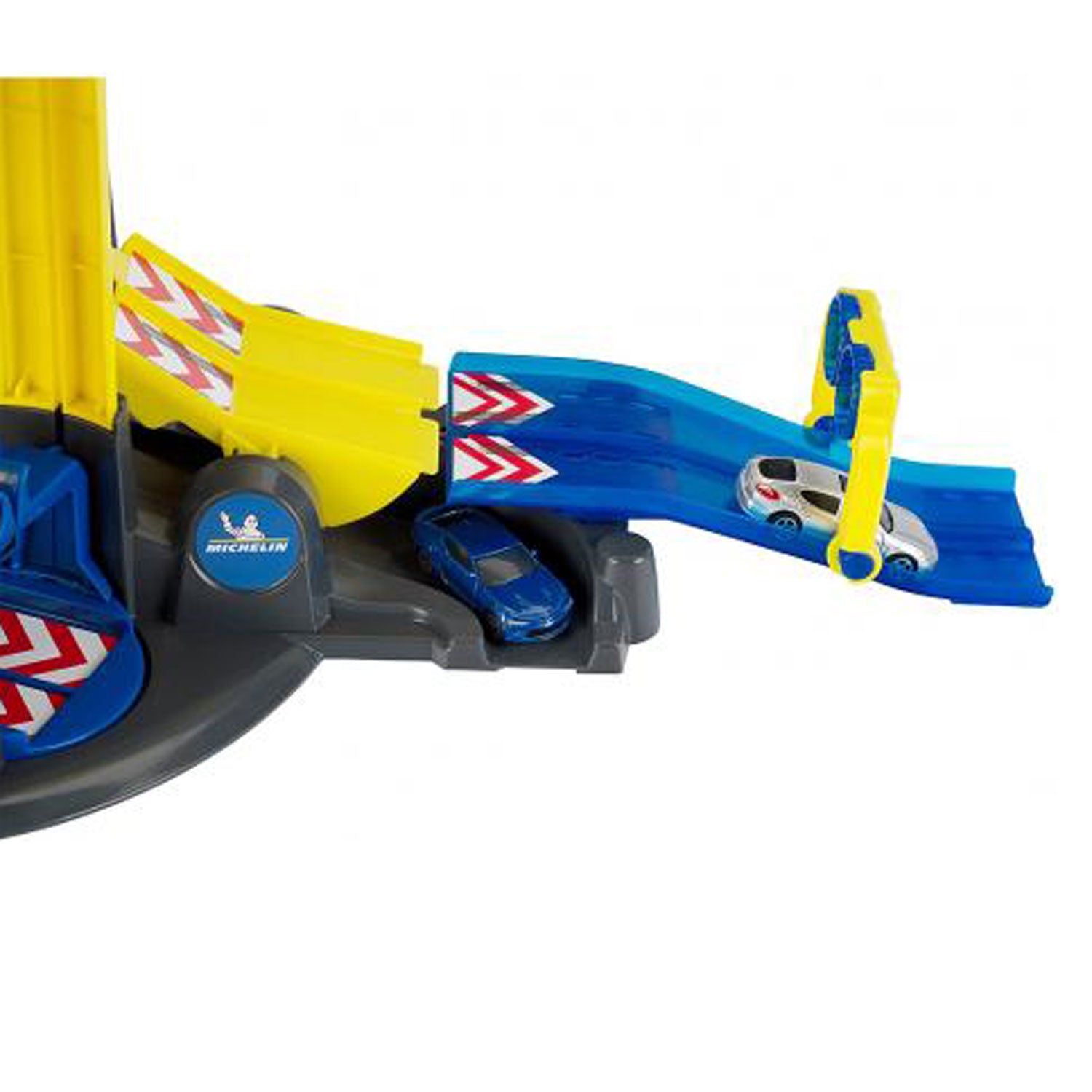 Theo Klein Parking Garage Toy w/ 4 Levels and 2 Cars for Ages 3 and Up, Yellow - VMInnovations