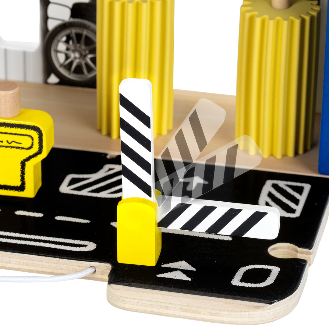 Theo Klein Michelin Car Service Station Kids Toy with 2 Cars for Ages 3 and Up - VMInnovations