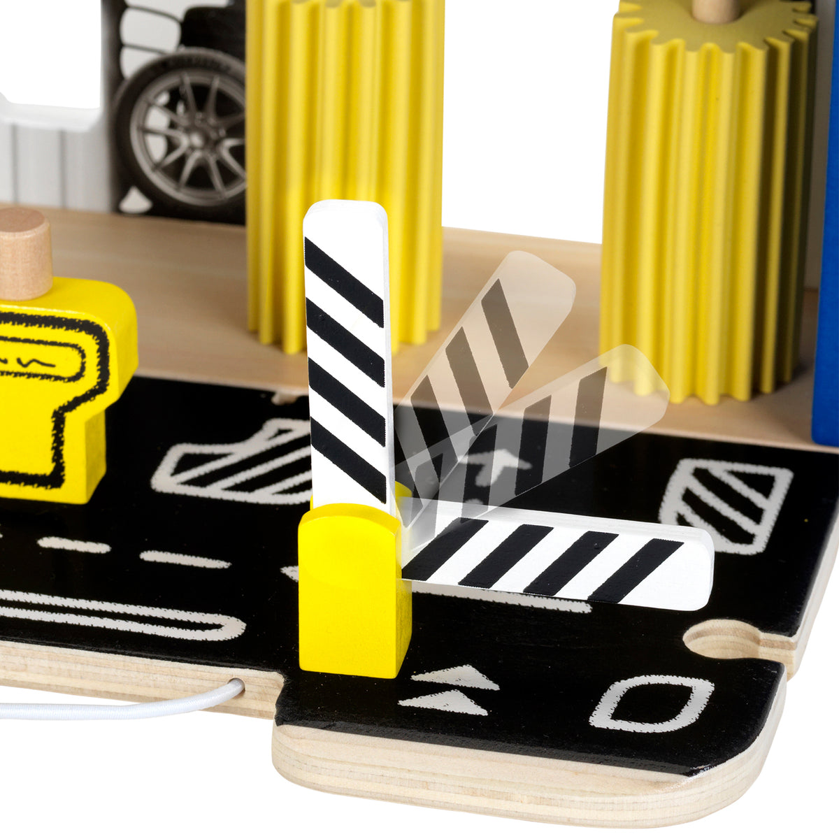 Michelin Car Service Station Kids Toy with 2 Cars for Ages 3+ (Open Box)