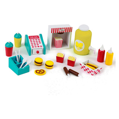 Playtime  Hot Dog Cart Playset with Accessories for 18 Inch Dolls (Open Box)