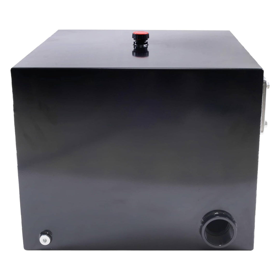 Field Tuff 20 Gallon 14 Gauge Steel Hydraulic Reservoir Tank, Black, FTF-20GOR - VMInnovations
