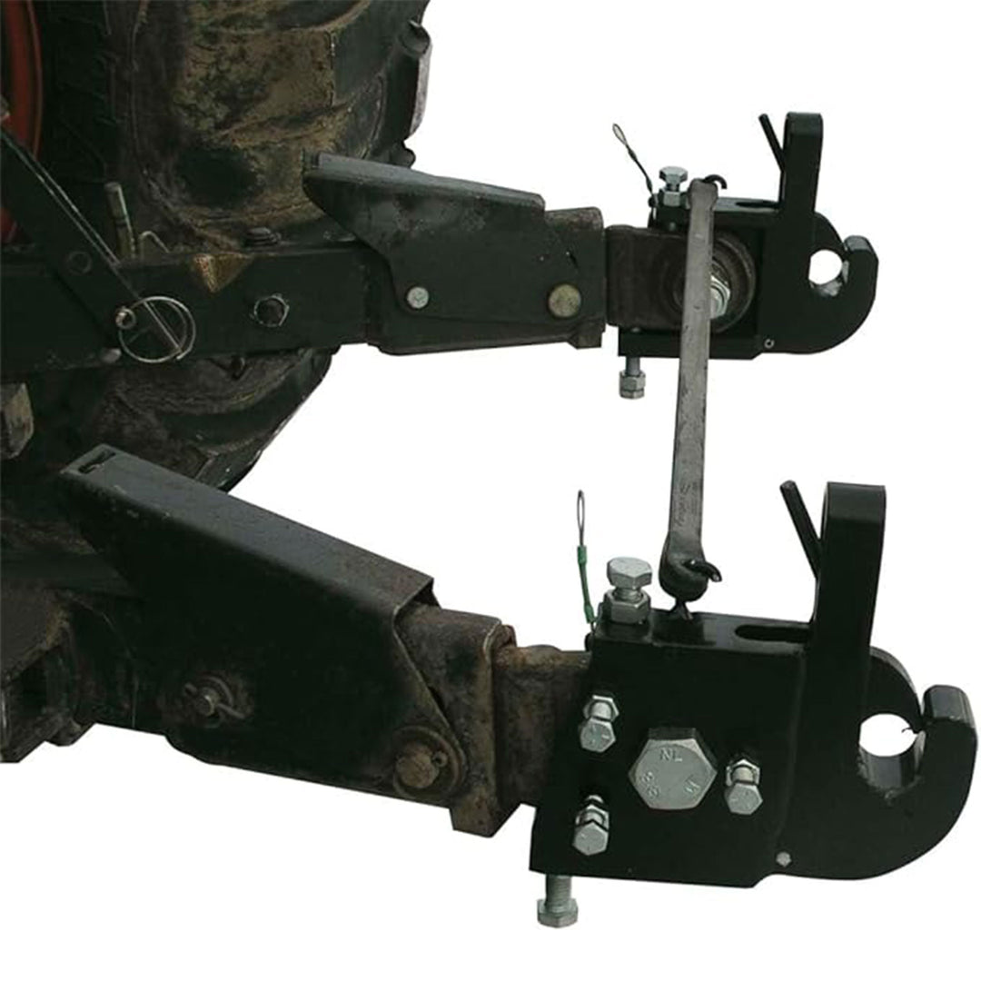 Field Tuff Fast Change Hitch System Category 1 and 2 for Home Improvement, Black - VMInnovations