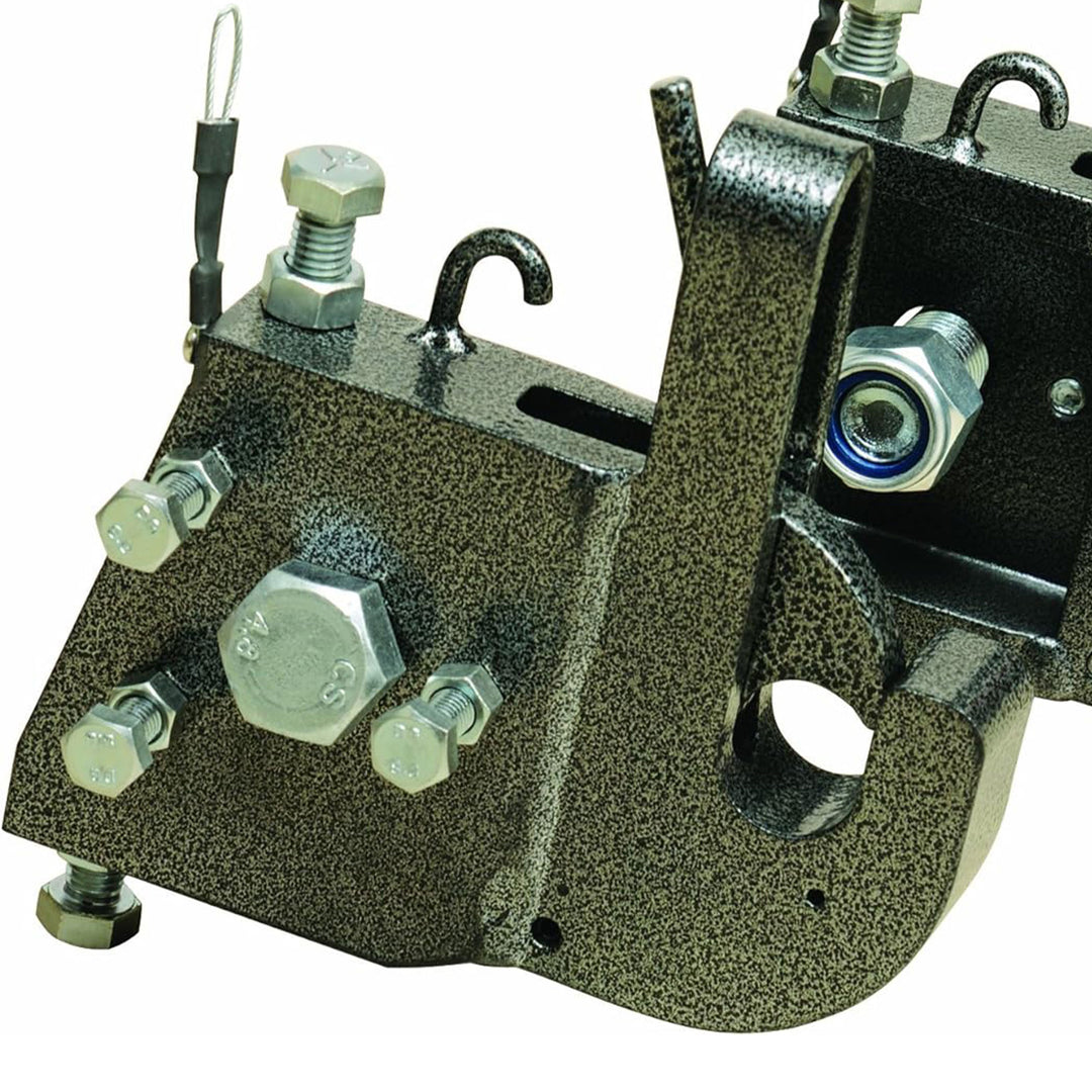 Field Tuff Fast Change Hitch System Category 1 and 2 for Home Improvement, Black - VMInnovations