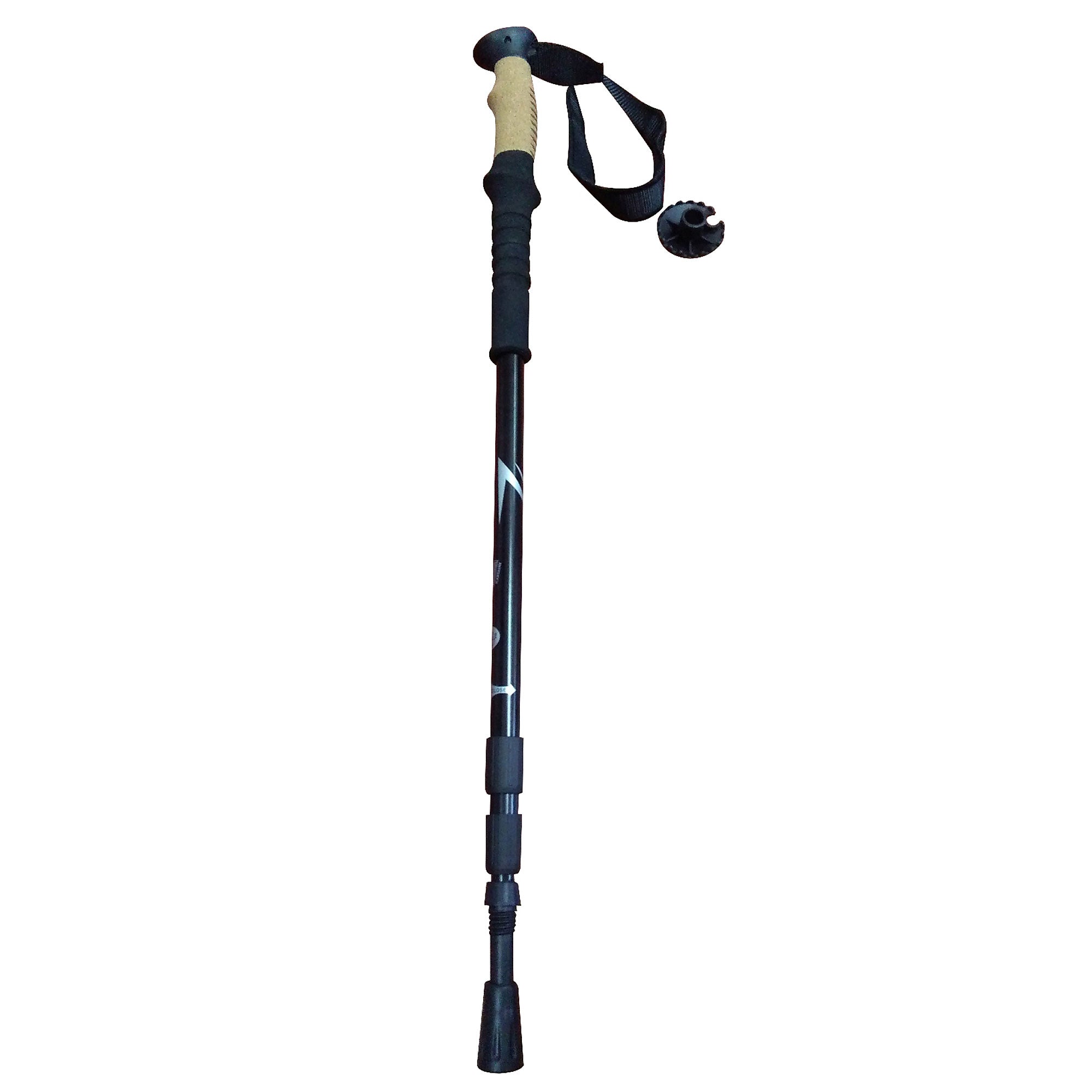 Yard Tuff Adjustable Hiking Poles, Lightweight Aluminum Walking Sticks(Open Box)