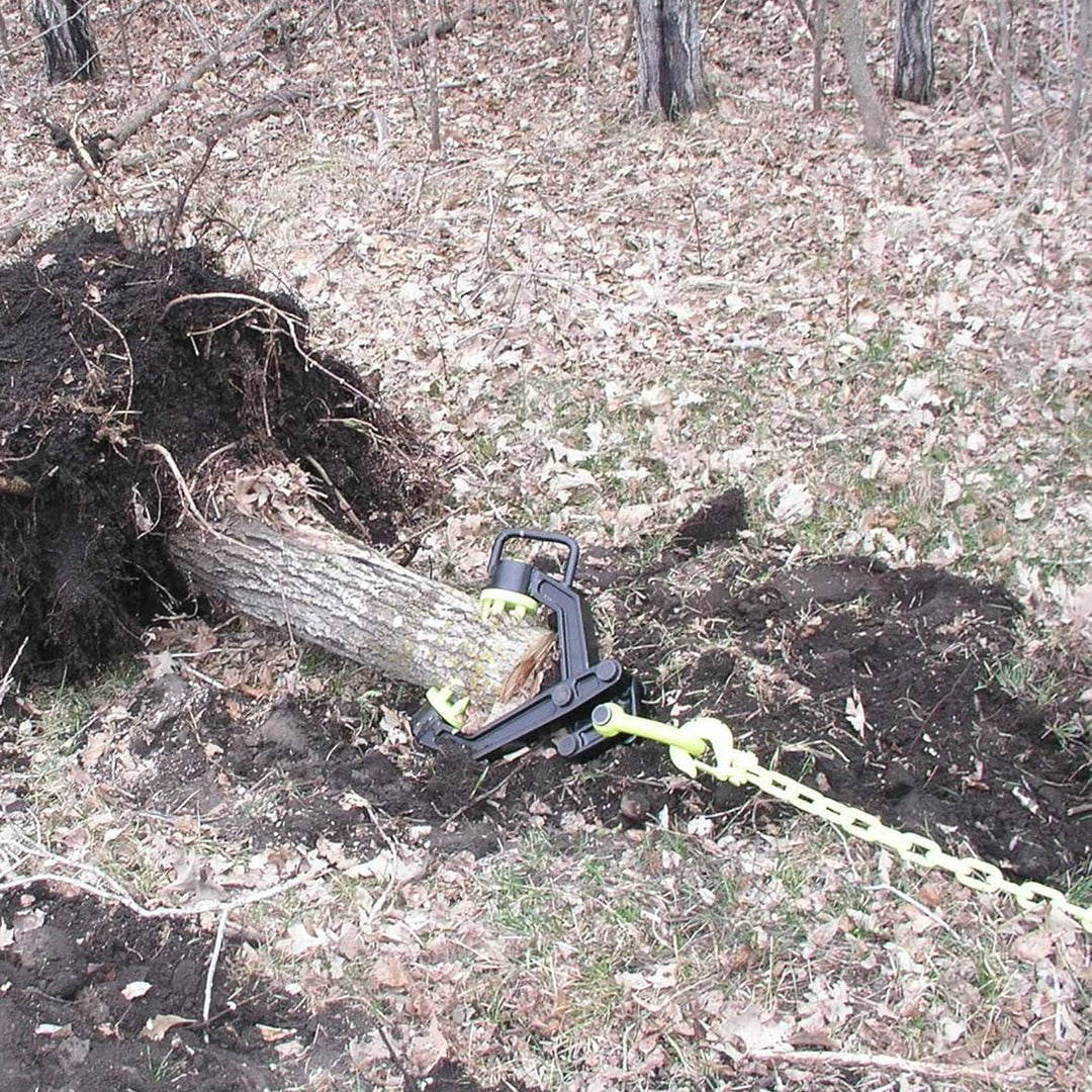 Brush Grubber Single Person Large Manual Weeder w/5 Gripping Teeth, Multicolor - VMInnovations