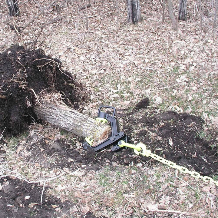 Brush Grubber Single Person Large Manual Weeder w/5 Gripping Teeth, Multicolor - VMInnovations