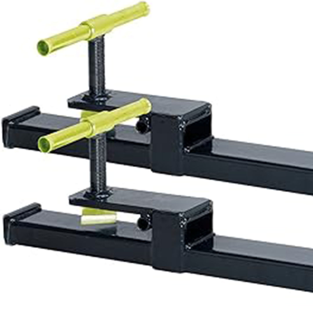 Field Tuff Heavy Duty Steel Tractor Bucket Forks, 2,600 Pound Capacity, 2 Pack - VMInnovations