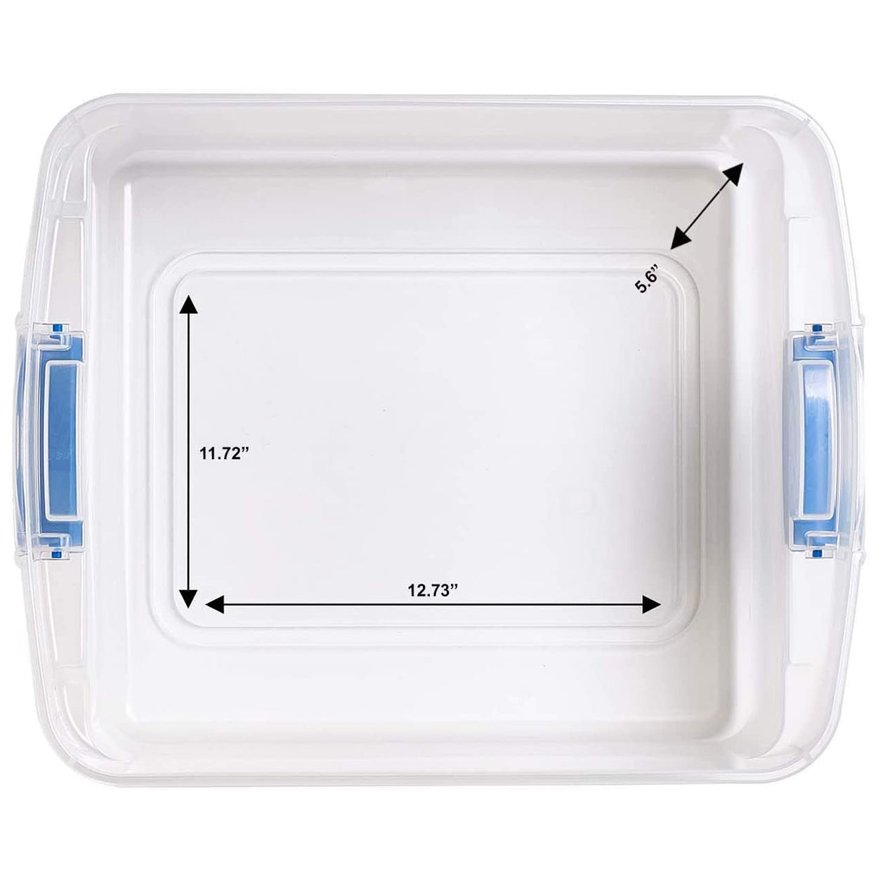 Homz 31 Quart Heavy Duty Clear Plastic Stackable Storage Containers, 4 Pack (2 Pack) + Homz 15.5 Quart Heavy Duty Clear Plastic Stackable Storage Containers, 4 Pack (2 Pack)