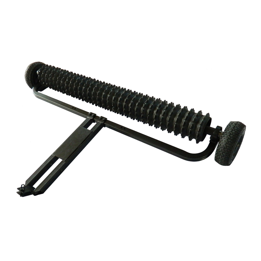 Field Tuff Cultipacker 72" 3 Point Hitch Durable Soil Preparation Tool, Black - VMInnovations